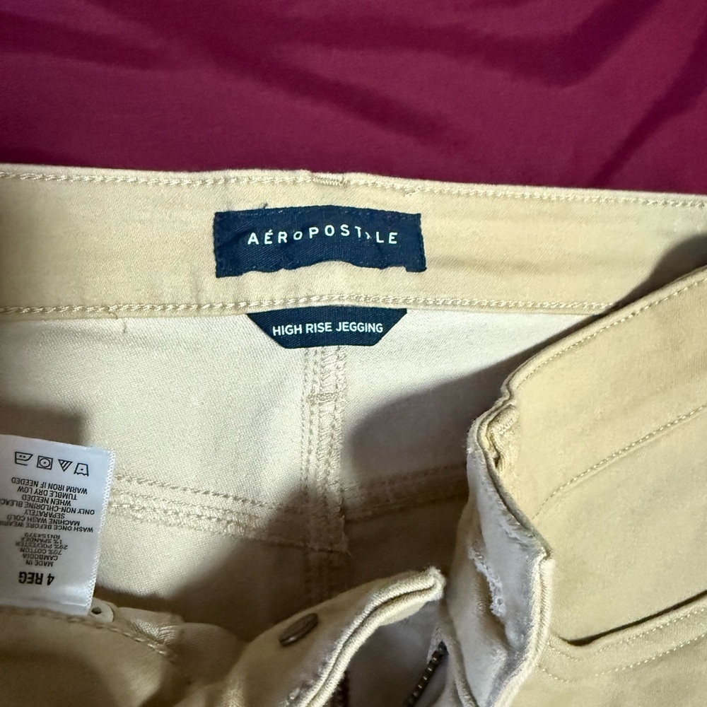 Aeropostale Beige high rise jegging - Picture 4 of 6